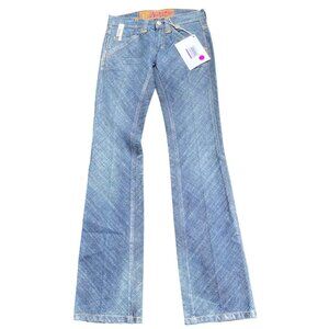 Atelier Notify Tulpa Lincol Blue Women's Jeans 24 NWT‎